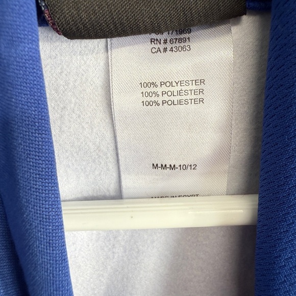 NWT NFL New York Giants Youth Blue Hoodie Sweatshirt Size Medium 10/12 - Picture 6 of 7